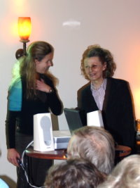 Frau Stinnes im Gespr&auml;ch