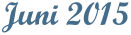 Juni 2015