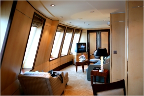 Queen Mary: Kabine Wohnbereich