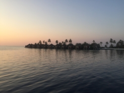 Sonnenuntergang vom Meer